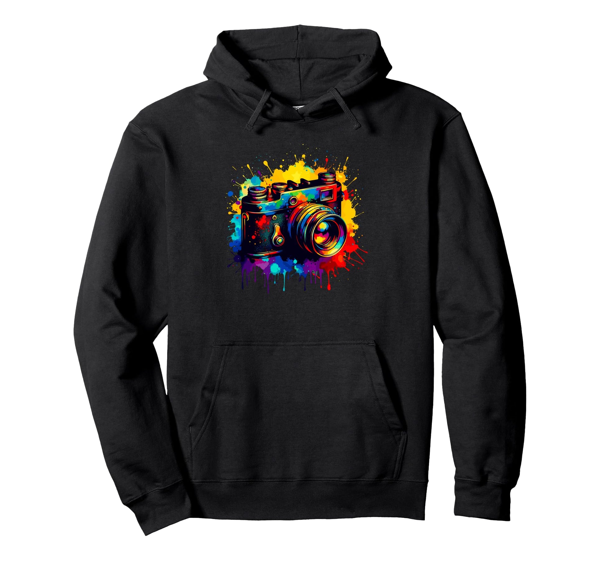 Camera Photographer Photography Hoodie - Custom Art Print for Adults - T-Shirt, Sweatshirt, Hoodie