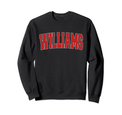 Williams Ca California Varsity Sweatshirt - Fun Novelty Design for Adults - T-Shirt, Sweatshirt, Hoodie