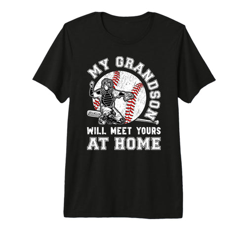 Home Baseball Catcher Nana Baseball T-Shirt - Trendy Graphic Unisex - T-Shirt, Sweatshirt, Hoodie