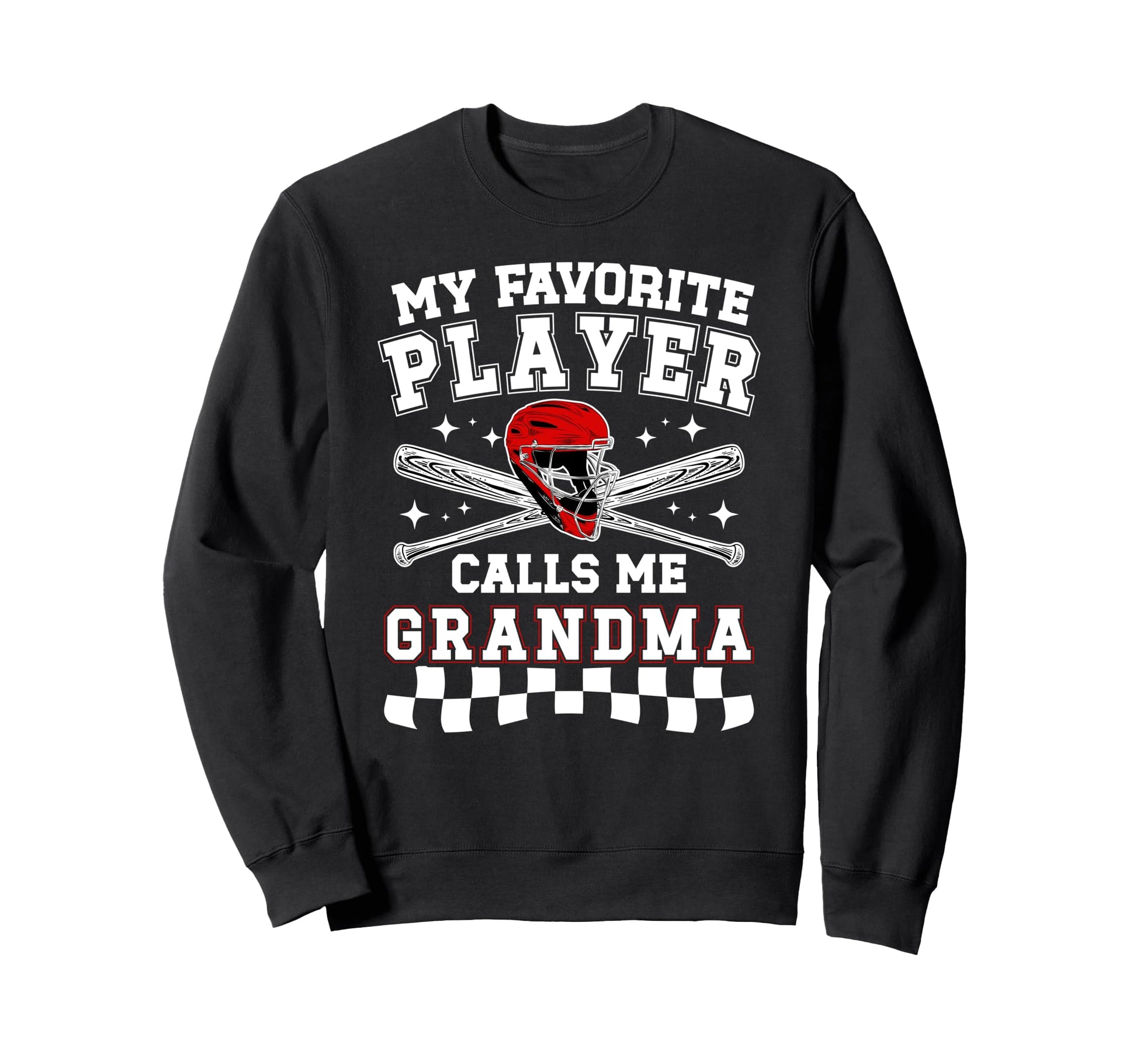 Proud Baseball Grandma Baseball Sweatshirt - Streetwear Style for Adults - T-Shirt, Sweatshirt, Hoodie