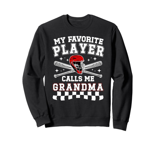 Proud Baseball Grandma Baseball Sweatshirt - Streetwear Style for Adults - T-Shirt, Sweatshirt, Hoodie