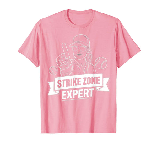 Strike Zone Expert Baseball Mom T-Shirt - Graphic Print Unisex - T-Shirt, Sweatshirt, Hoodie