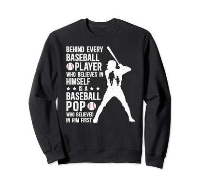 Baseball Pop Who Believed Pop Sweatshirt - Graphic Print Men Women - T-Shirt, Sweatshirt, Hoodie