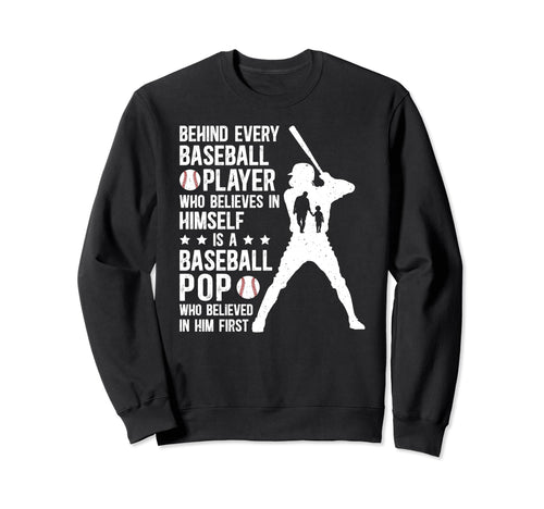 Baseball Pop Who Believed Pop Sweatshirt - Graphic Print Men Women - T-Shirt, Sweatshirt, Hoodie