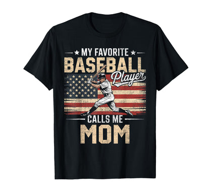 My Favorite Baseball Player Calls Me T-Shirt - Custom Art Print Men Women - T-Shirt, Sweatshirt, Hoodie