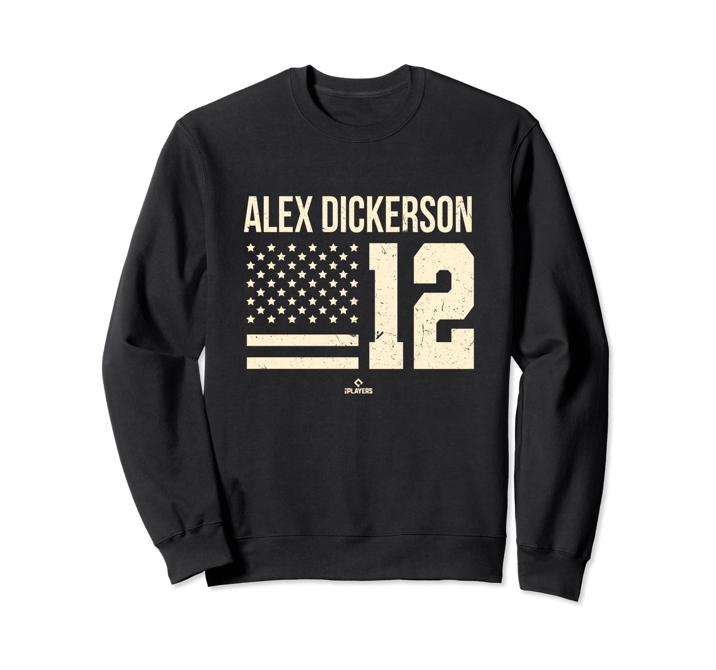 Alex Dickerson Flag Mlbpa San Sweatshirt - Trendy Graphic Men Women - T-Shirt, Sweatshirt, Hoodie