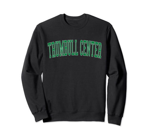 Trumbull Center Ct Distressed Sweatshirt - Minimalist Print Men Women - T-Shirt, Sweatshirt, Hoodie