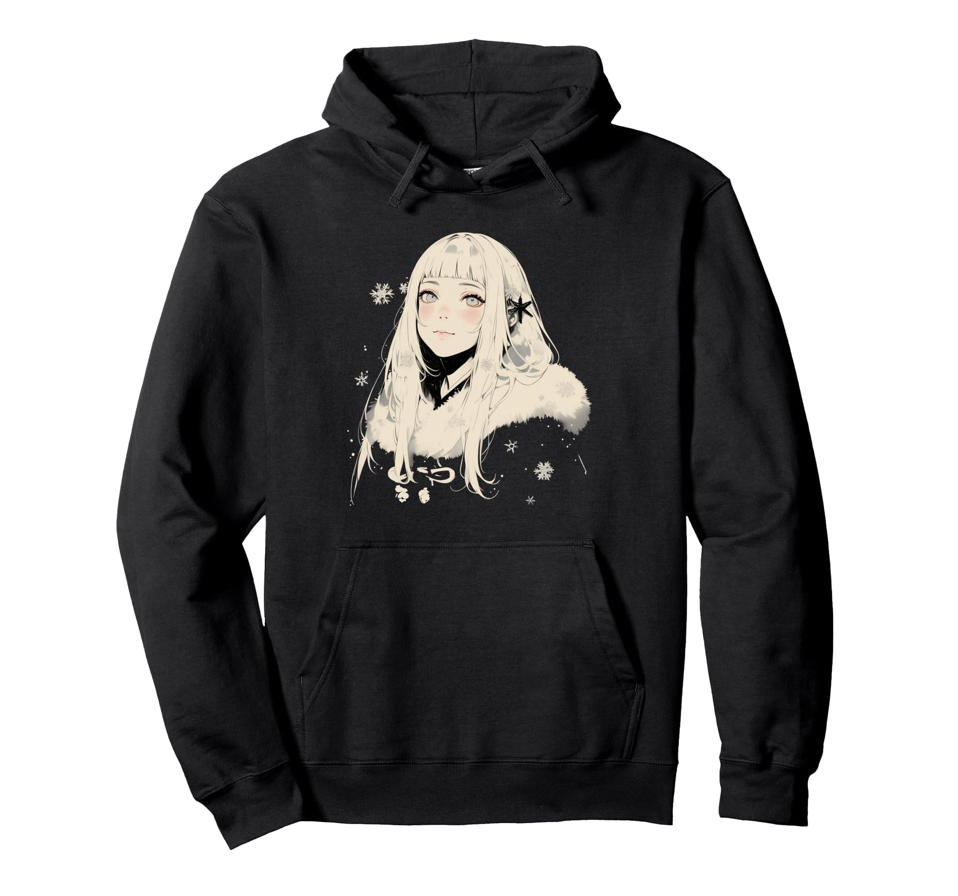 Goth Grunge Demon Anime Waifu Horror Hoodie - Novelty Apparel Men Women - T-Shirt, Sweatshirt, Hoodie
