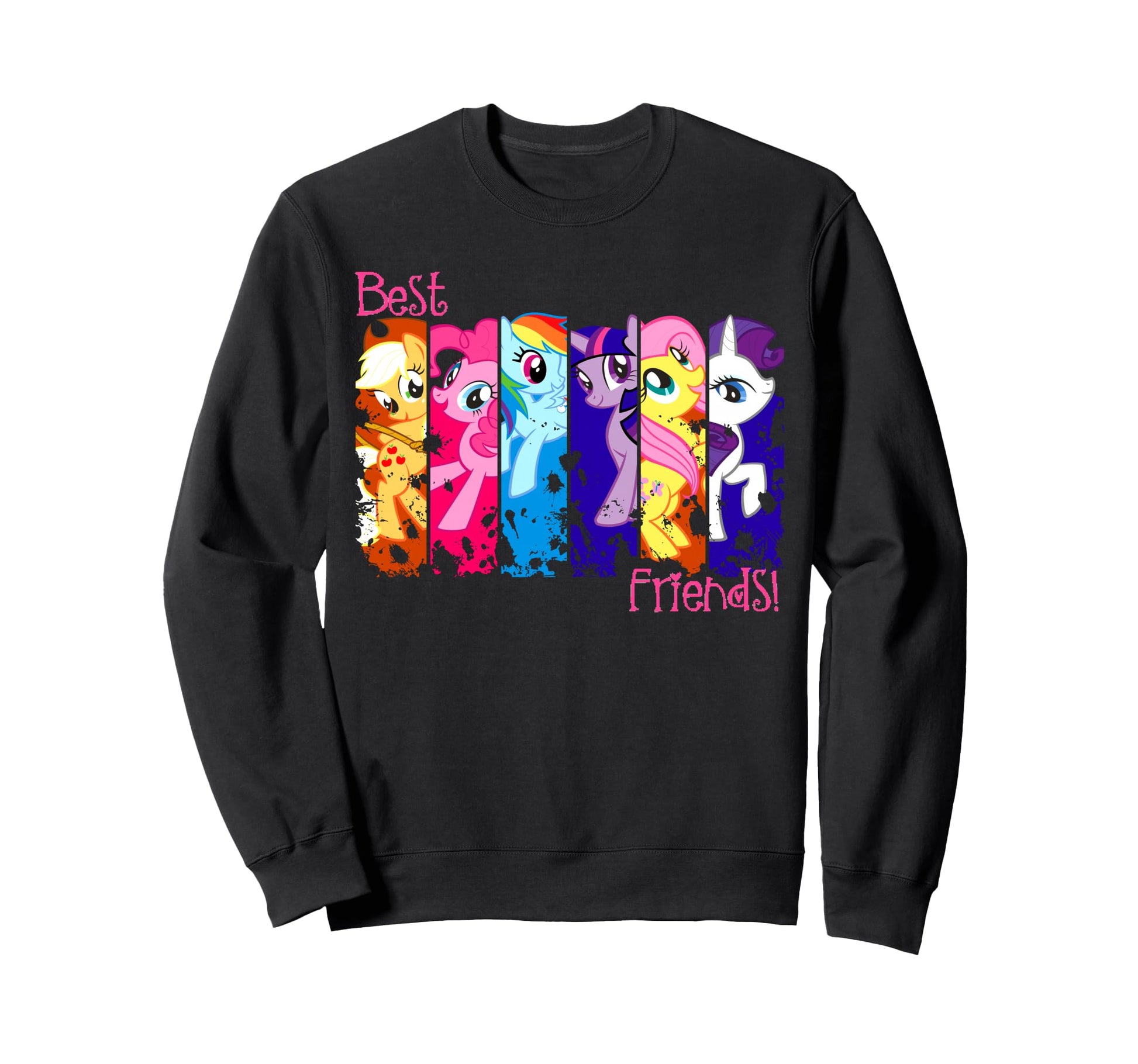 Best Friend Rainbow Dash Sweatshirt - Custom Art Print for Adults - T-Shirt, Sweatshirt, Hoodie