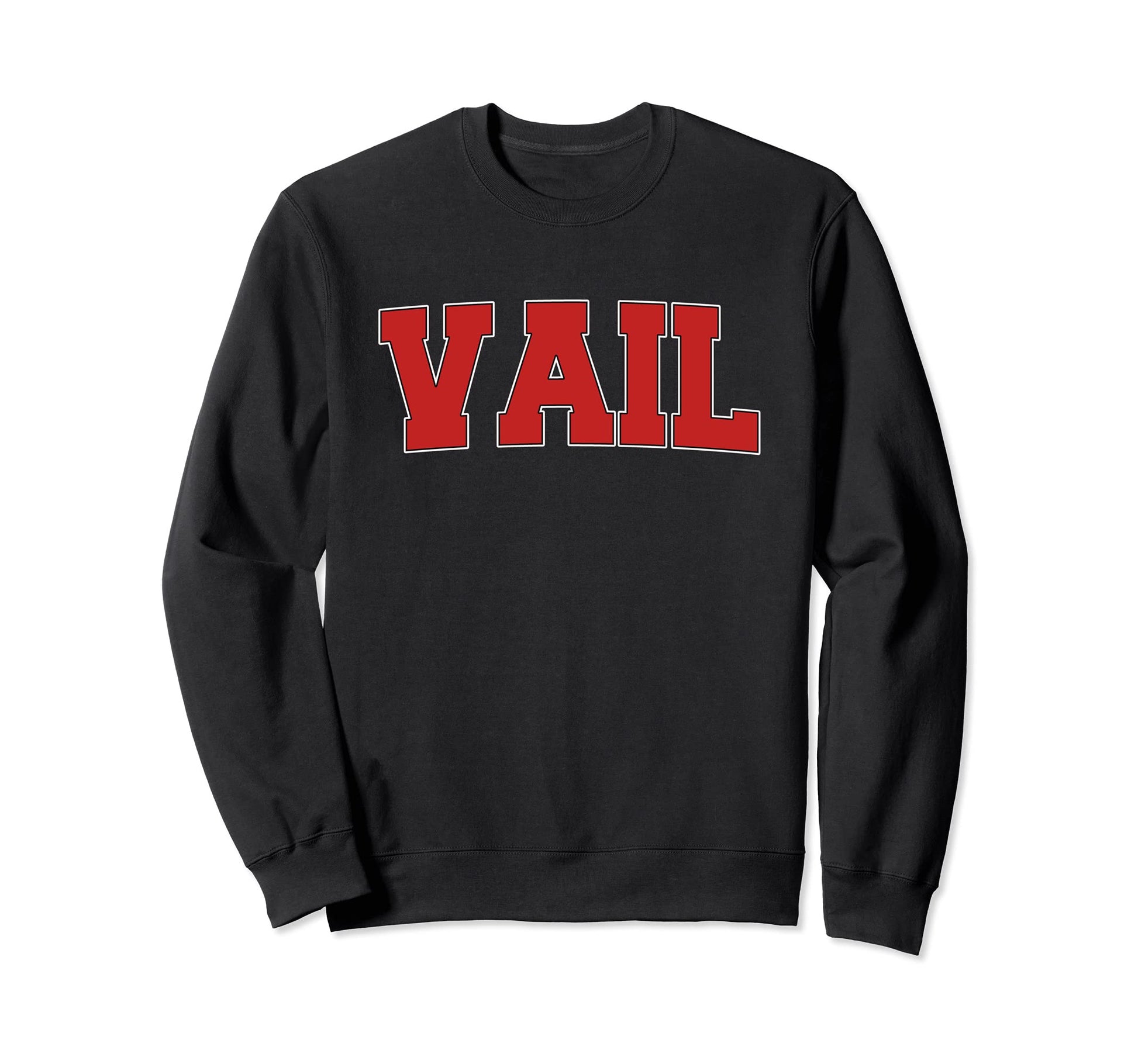 Vail Co Colorado Varsity Usa Sweatshirt - Fun Novelty Design for Adults - T-Shirt, Sweatshirt, Hoodie