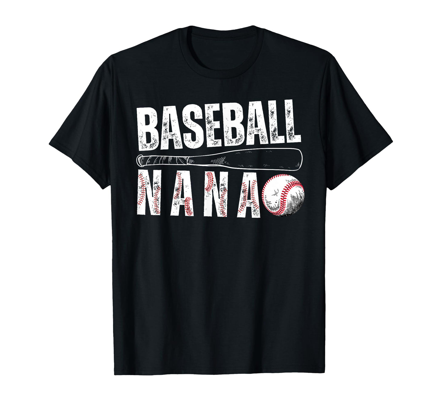 Baseball Nana Family Matching Nana T-Shirt - Custom Art Print for Adults - T-Shirt, Sweatshirt, Hoodie