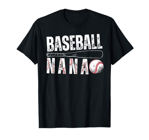 Baseball Nana Family Matching Nana T-Shirt - Custom Art Print for Adults - T-Shirt, Sweatshirt, Hoodie