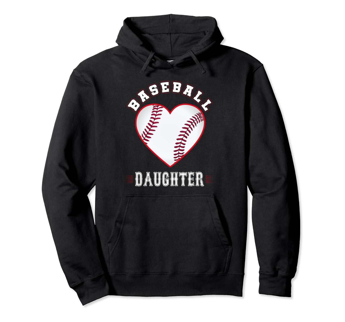 Daughter Baseball Gifts Funny Mothers Day Hoodie - Novelty Apparel Unisex - T-Shirt, Sweatshirt, Hoodie