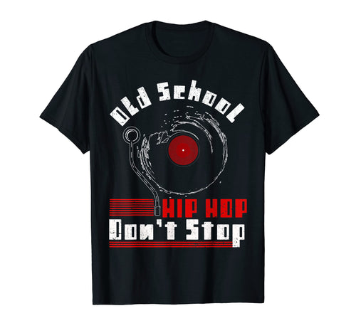 Old School Vinyl Hip Hop Music T-Shirt - Custom Art Print for Adults - T-Shirt, Sweatshirt, Hoodie