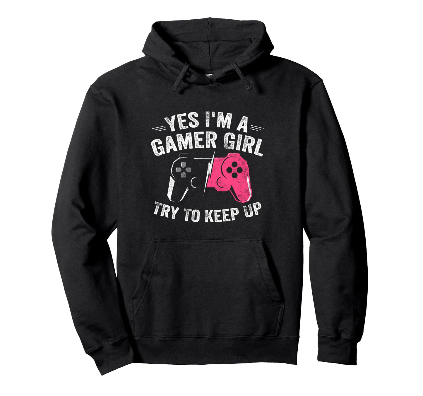 Yes Im Gamer Funny Video Gamer Gift Gaming Hoodie - Streetwear Style Unisex - T-Shirt, Sweatshirt, Hoodie