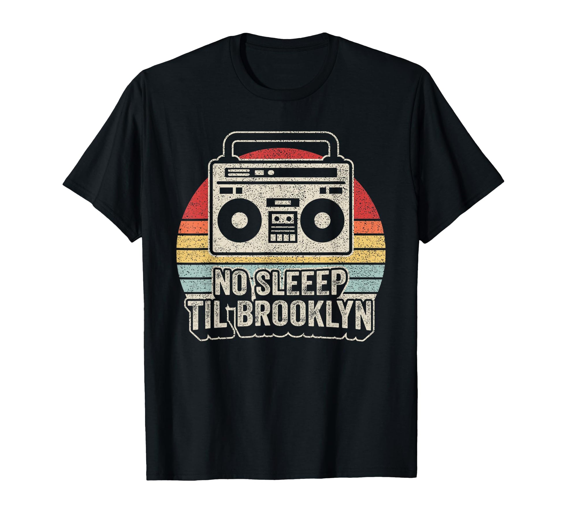 Boombox Brooklyn 80S 90S Hip Hop T-Shirt - Fun Novelty Design Men Women - T-Shirt, Sweatshirt, Hoodie