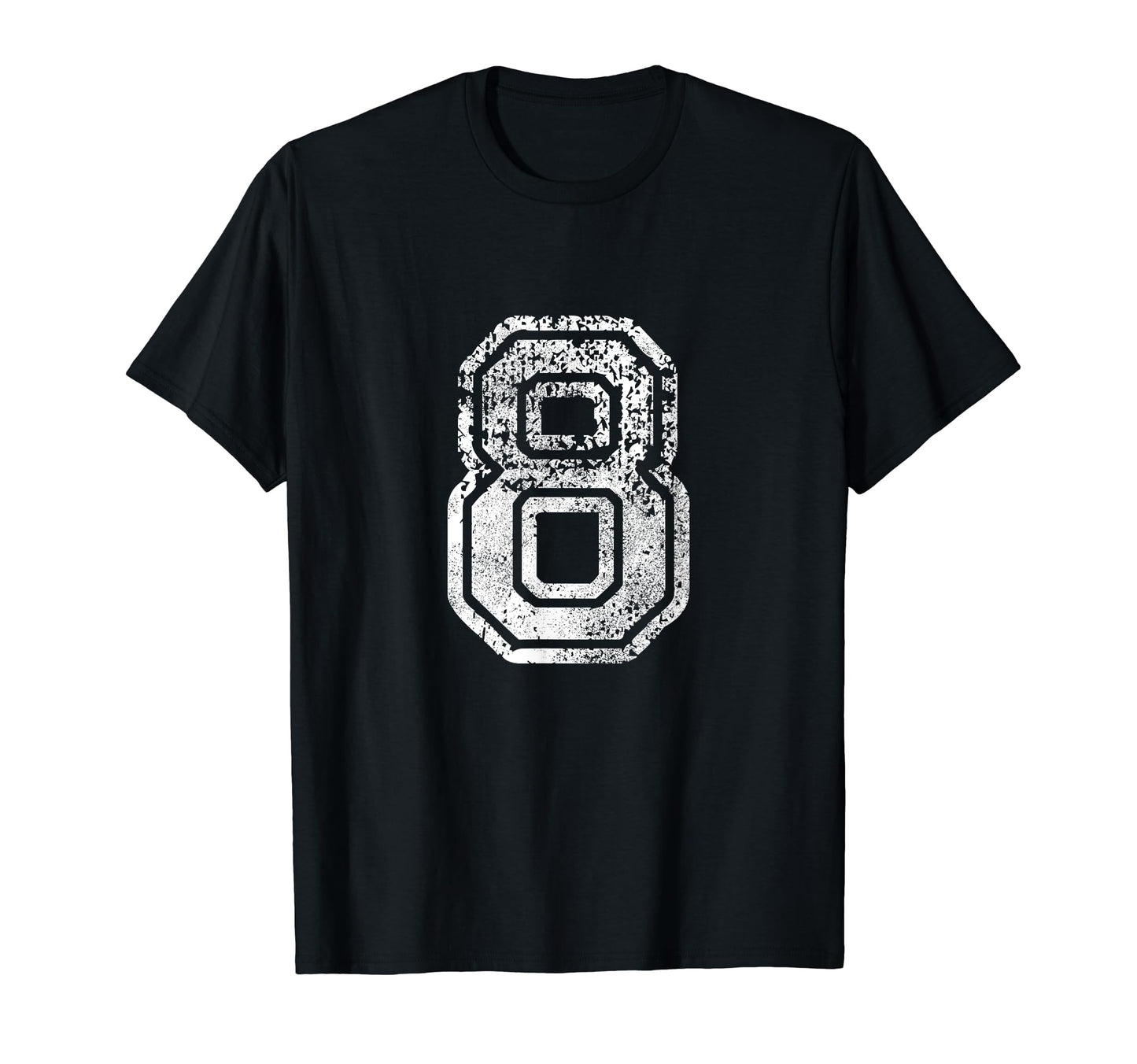 Jersey Number 8 Eight Football Number T-Shirt - Unique Graphic for Adults - T-Shirt, Sweatshirt, Hoodie