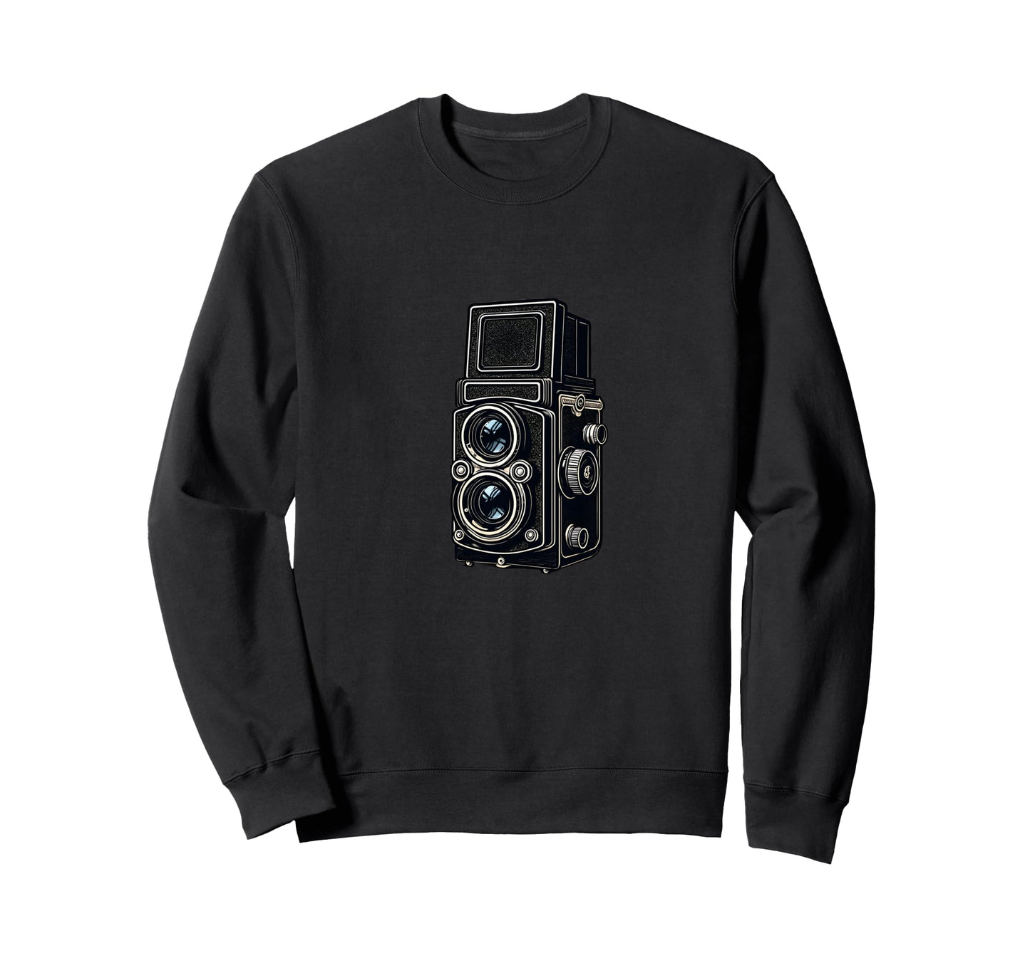 Tlr Camera Analog Photography Sweatshirt - Trendy Graphic Unisex - T-Shirt, Sweatshirt, Hoodie