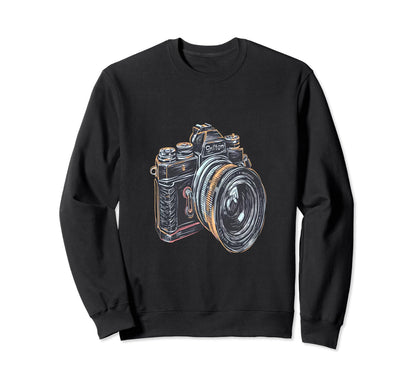 Photography Photographer Photos Sweatshirt - Trendy Graphic for Adults - T-Shirt, Sweatshirt, Hoodie