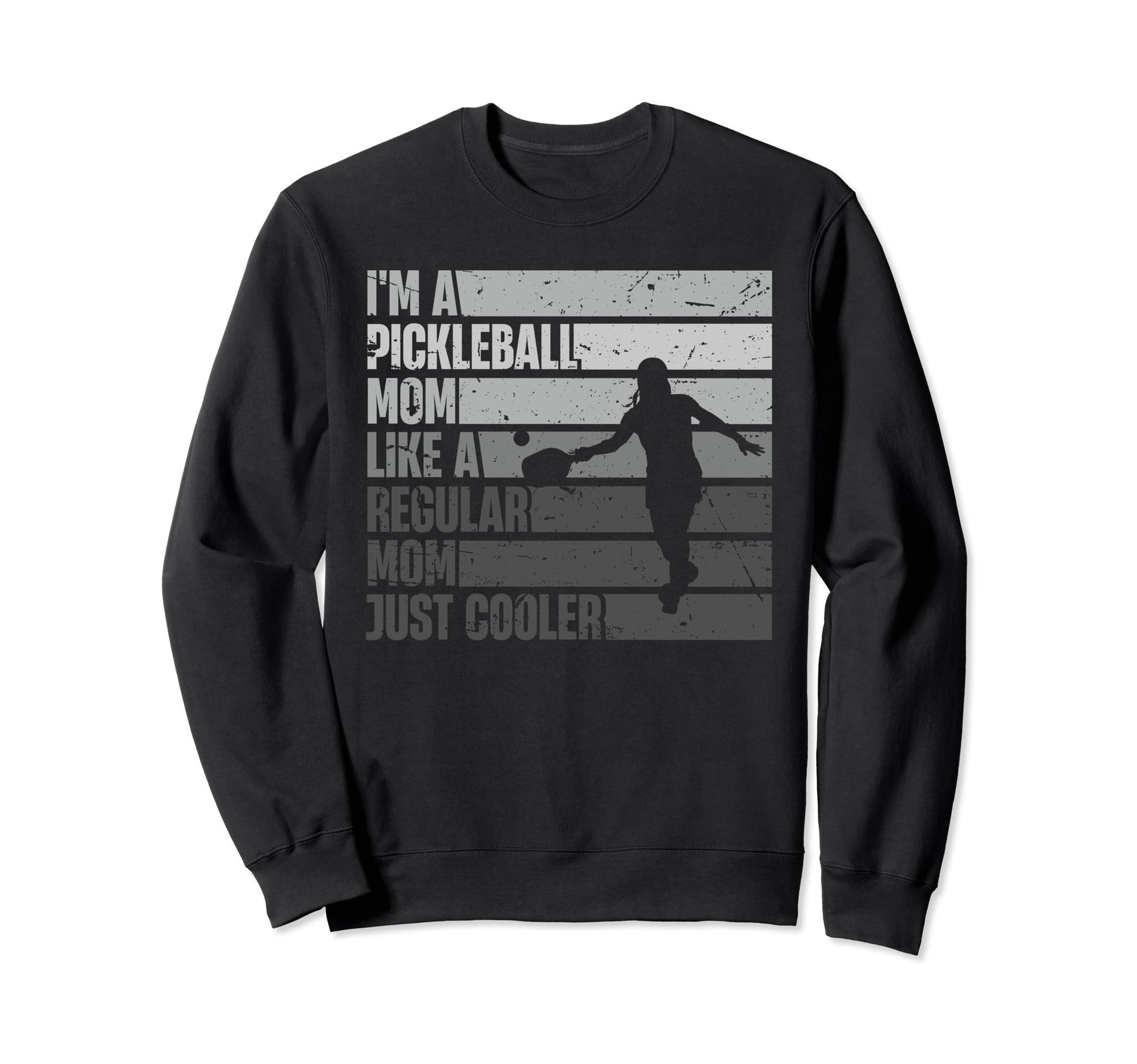 Sports Game Im Pickleball Mom Funny Sweatshirt - Graphic Print Men Women - T-Shirt, Sweatshirt, Hoodie
