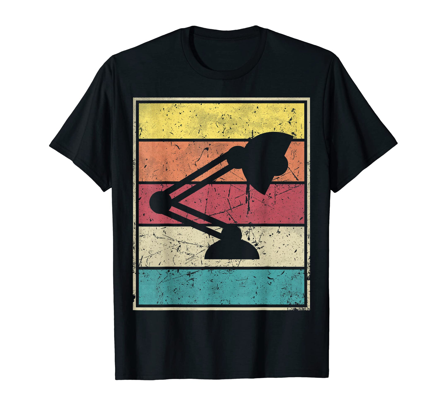 Lamp Office Stripes T-Shirt - Graphic Print for Adults - T-Shirt, Sweatshirt, Hoodie