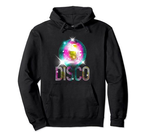 Disco Ball Dancing Hoodie - Graphic Print Unisex - T-Shirt, Sweatshirt, Hoodie