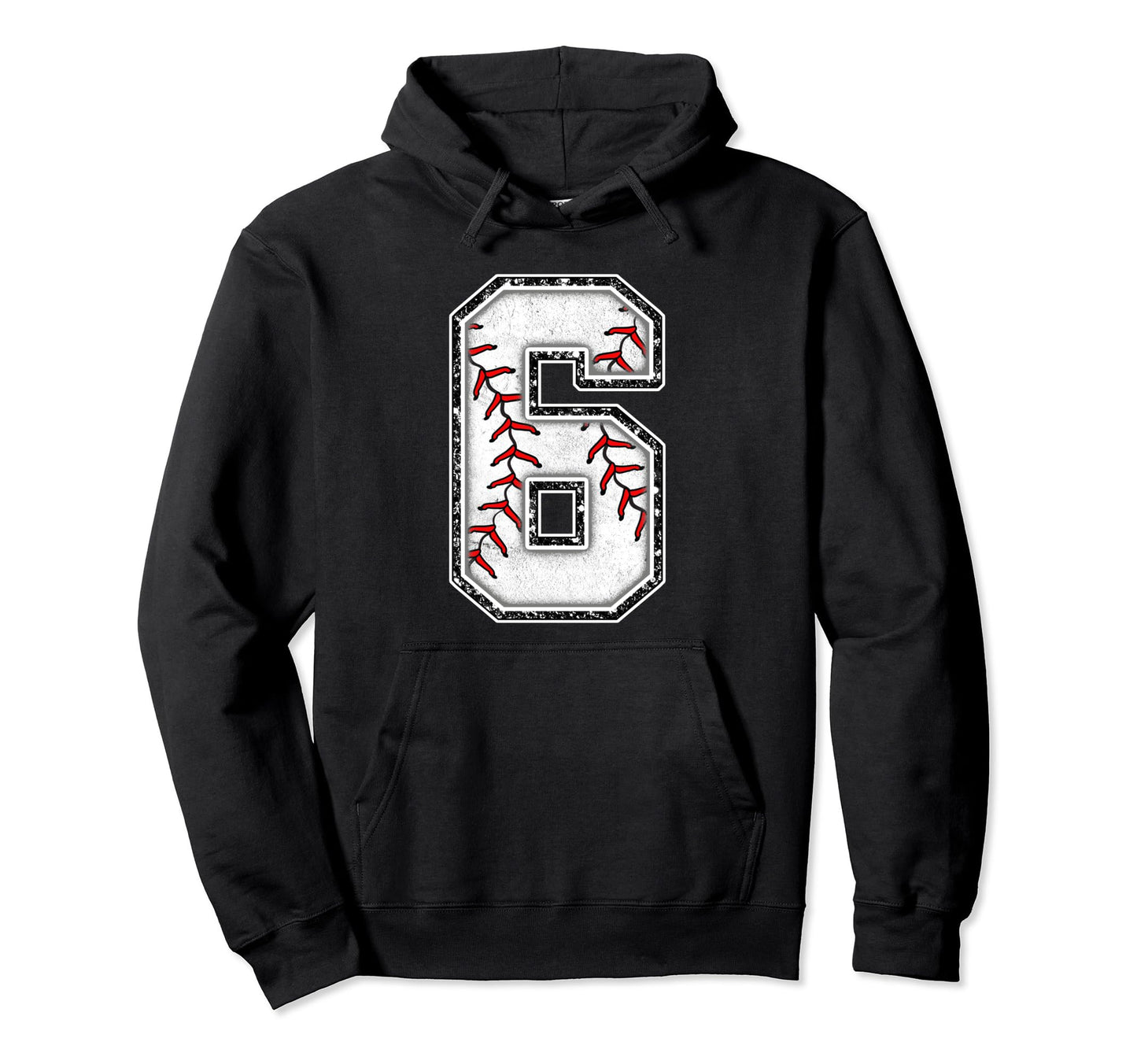 6 Years Old Birthday Baseball Theme Hoodie - Streetwear Style for Adults - T-Shirt, Sweatshirt, Hoodie