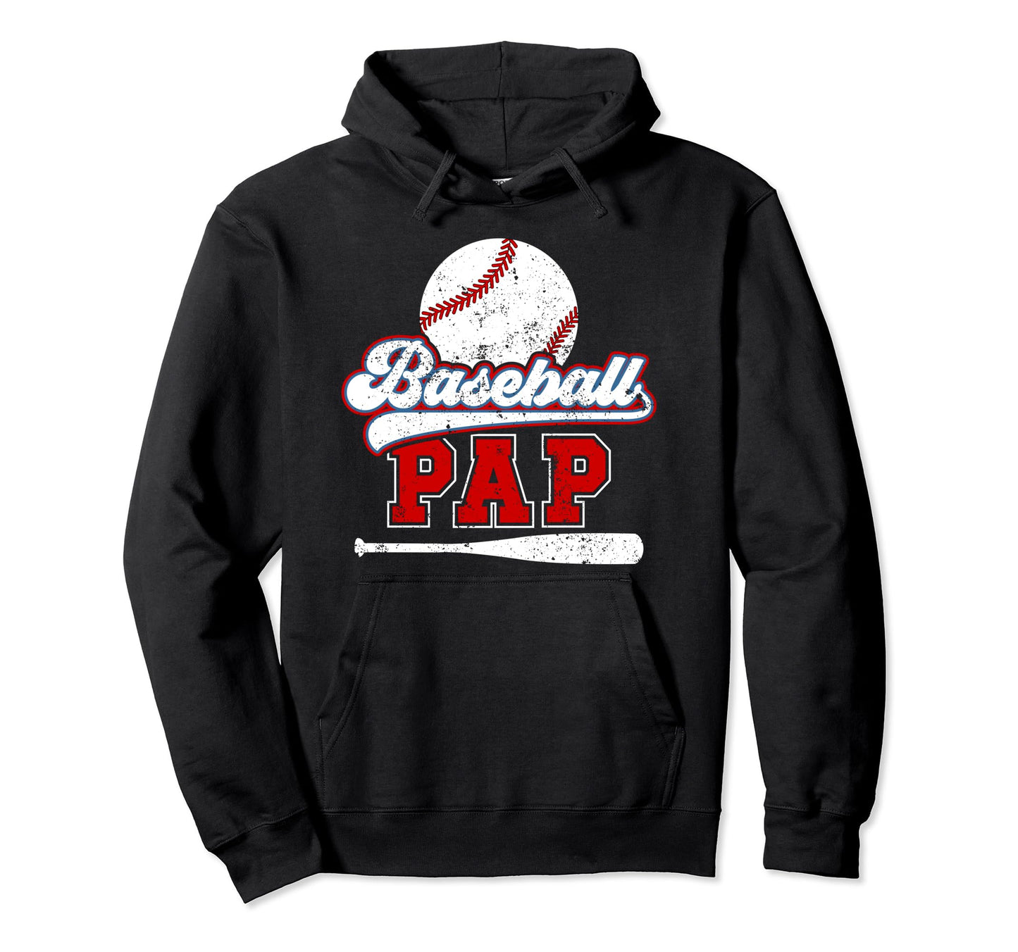 Baseball Pap Grandpa Best Pap Baseball Hoodie - Trendy Graphic Unisex - T-Shirt, Sweatshirt, Hoodie