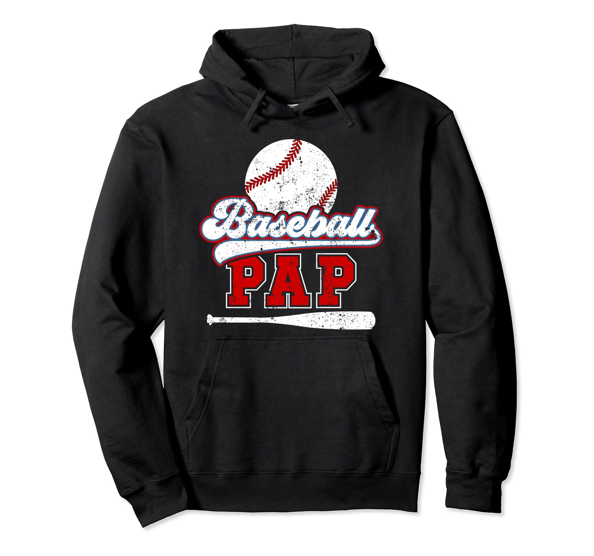 Baseball Pap Grandpa Best Pap Baseball Hoodie - Trendy Graphic Unisex - T-Shirt, Sweatshirt, Hoodie
