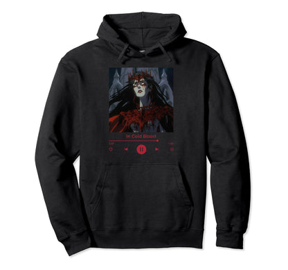Witch Aesthetic Dark Anime Goth Lover Eyes Hoodie - Unique Graphic Unisex - T-Shirt, Sweatshirt, Hoodie