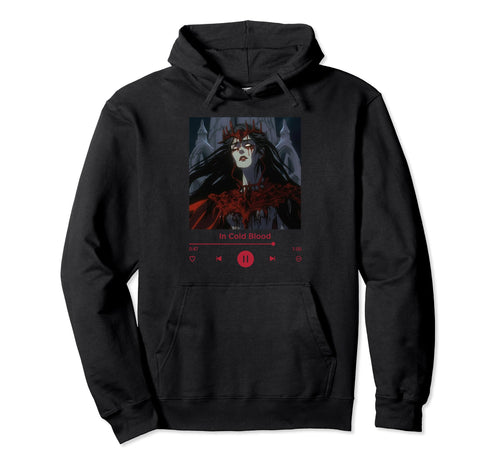 Witch Aesthetic Dark Anime Goth Lover Eyes Hoodie - Unique Graphic Unisex - T-Shirt, Sweatshirt, Hoodie