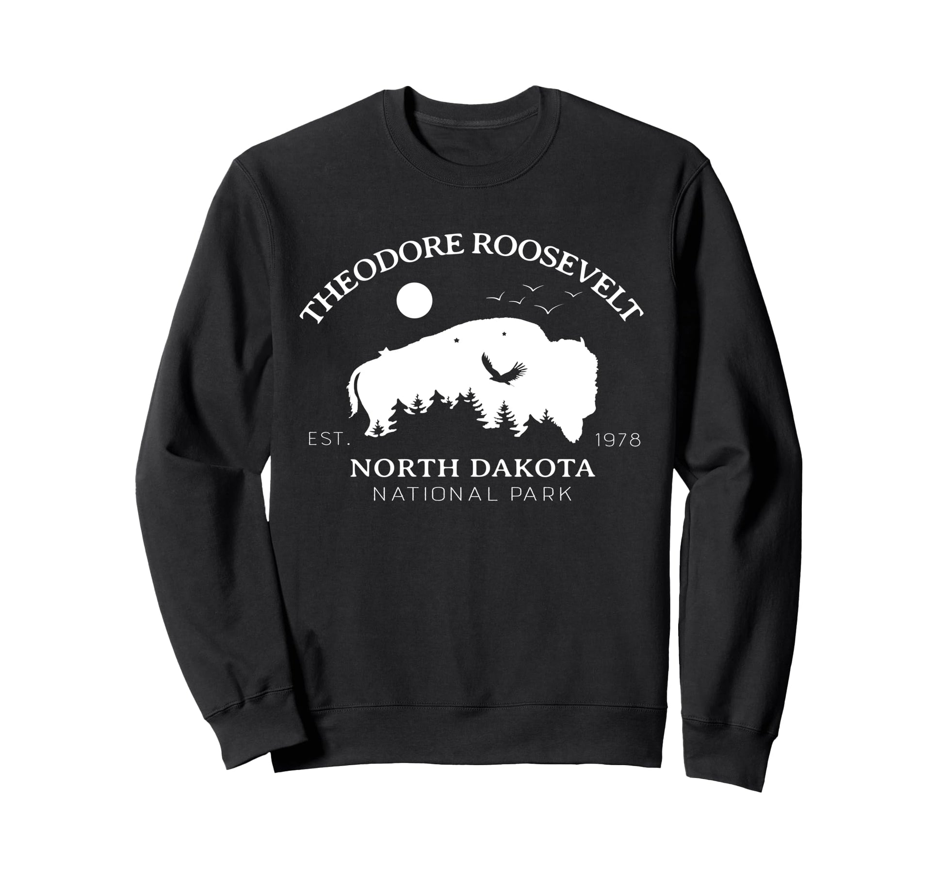 Us Theodore Roosevelt National Park Sweatshirt - Graphic Print Unisex - T-Shirt, Sweatshirt, Hoodie