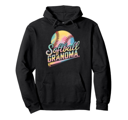 Softball Grandma Tie Dyewomen Mothers Hoodie - Streetwear Style Men Women - T-Shirt, Sweatshirt, Hoodie