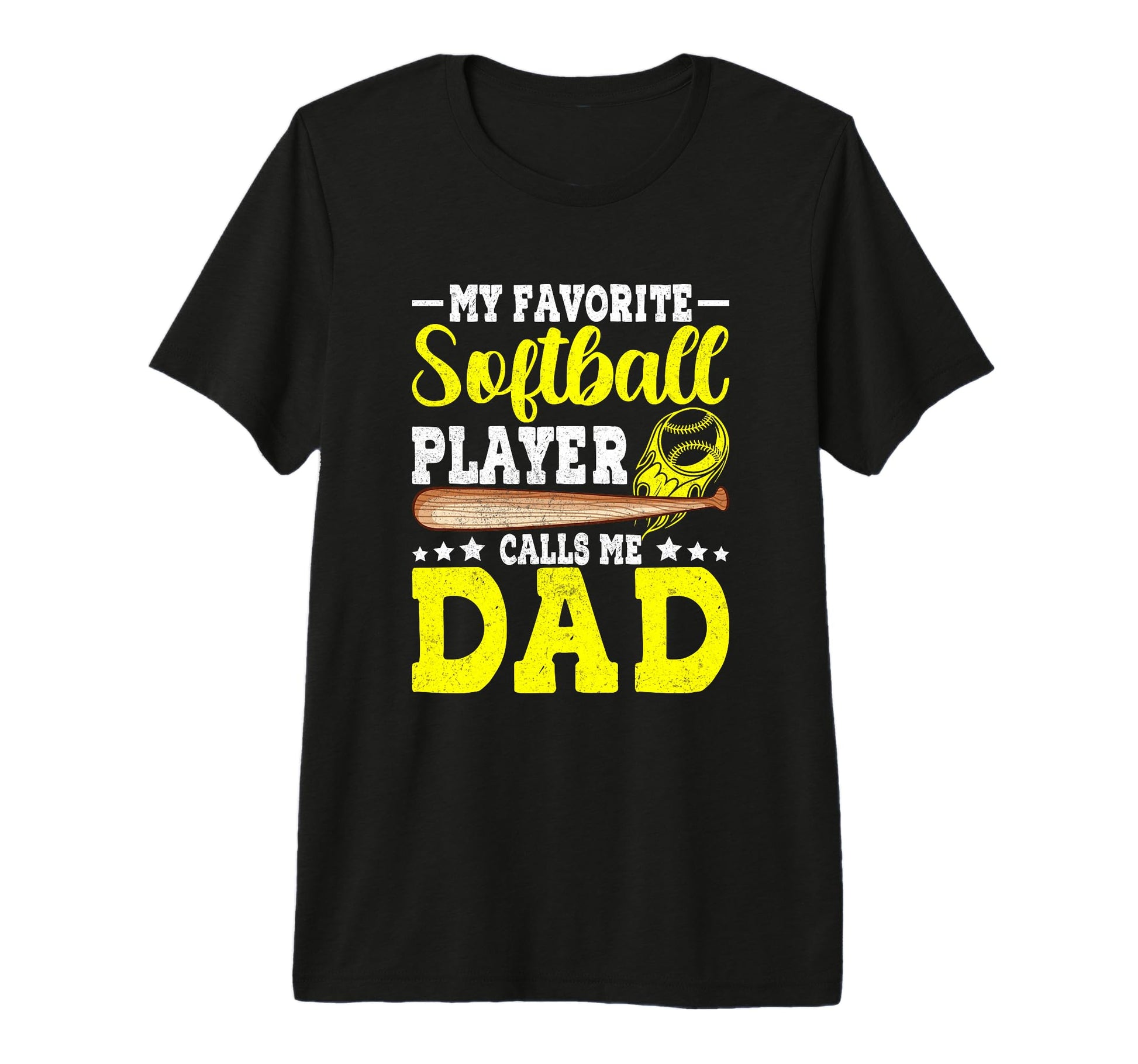 Funny Softball Dad Sports Team T-Shirt - Aesthetic Graphic for Adults - T-Shirt, Sweatshirt, Hoodie