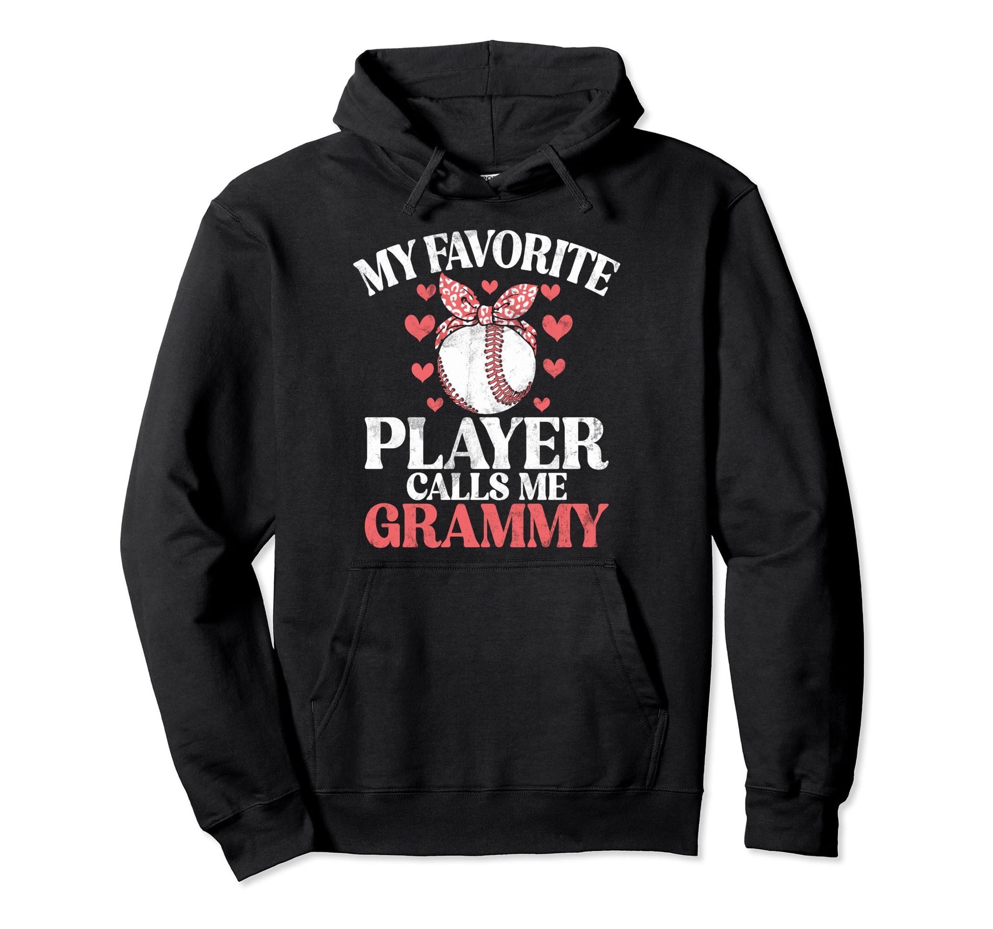 My Favorite Player Calls Me Grammy Hoodie - Minimalist Print Unisex - T-Shirt, Sweatshirt, Hoodie