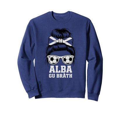 Proud Scottish Scotland Alba Gu Br Th Sweatshirt - Minimalist Print Unisex - T-Shirt, Sweatshirt, Hoodie