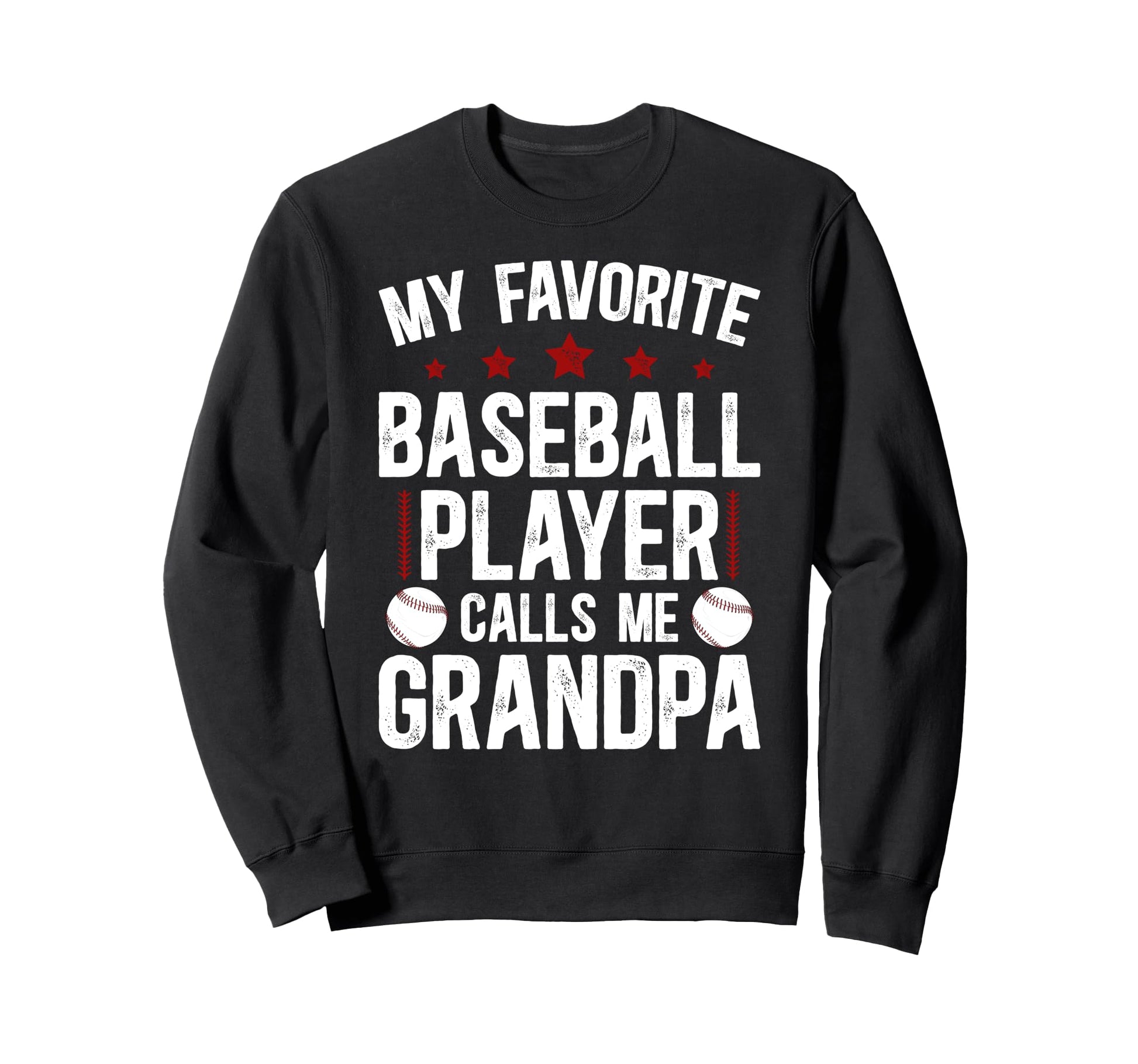 Proud Baseball Grandpa Baseball Sweatshirt - Aesthetic Graphic Men Women - T-Shirt, Sweatshirt, Hoodie