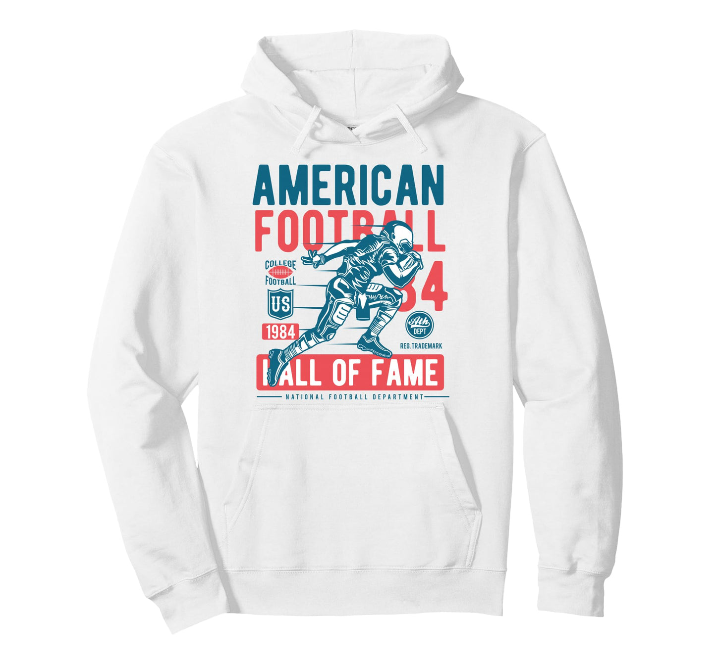 American Football Game Gridiron Hoodie - Aesthetic Graphic for Adults - T-Shirt, Sweatshirt, Hoodie