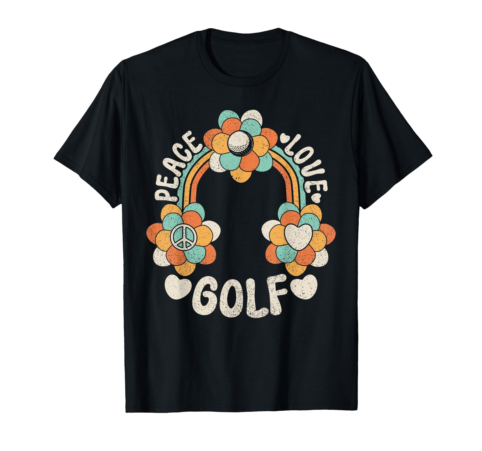 60S 70S Groovy Rainbow Outfit T-Shirt - Fun Novelty Design for Adults - T-Shirt, Sweatshirt, Hoodie