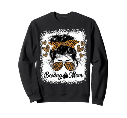 Boxing Mom Boxing Mma Muay Thai Sweatshirt - Novelty Apparel Men Women - T-Shirt, Sweatshirt, Hoodie