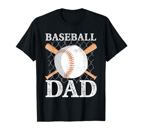 Fathers Day Baseball Dad Parent T-Shirt - Fun Novelty Design for Adults - T-Shirt, Sweatshirt, Hoodie