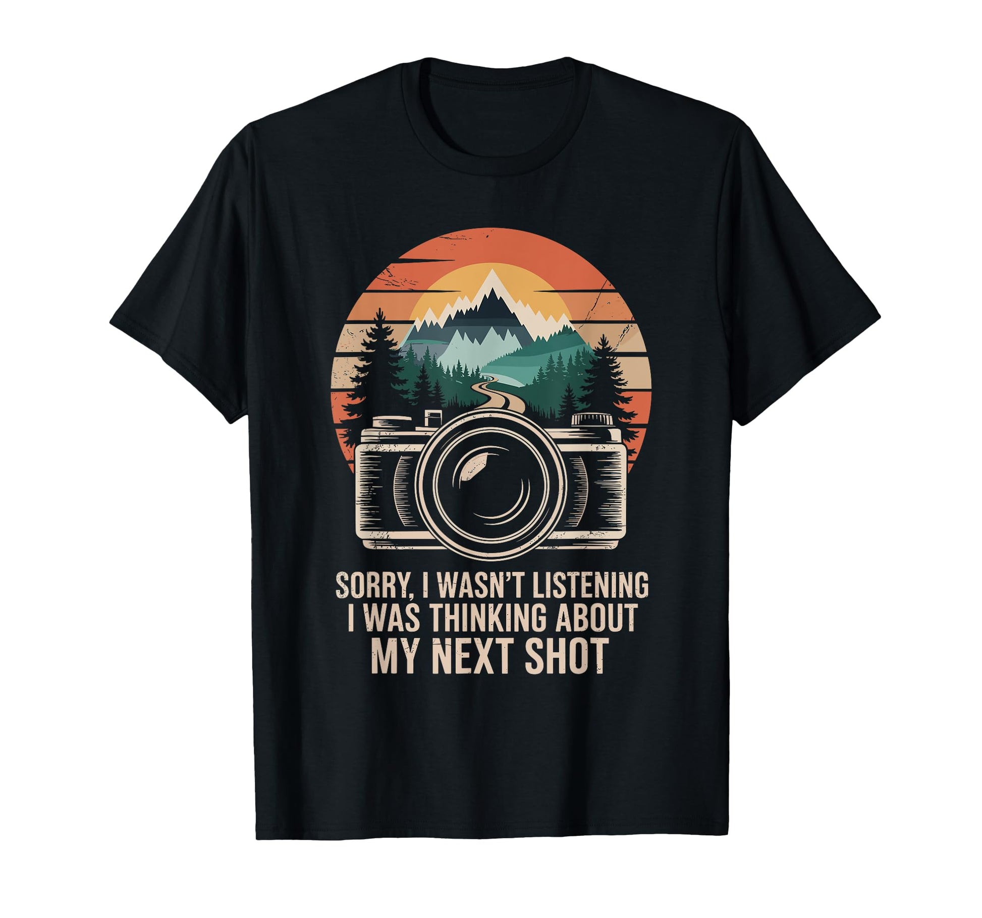 Photography Camera Photographer Art T-Shirt - Unique Graphic for Adults - T-Shirt, Sweatshirt, Hoodie