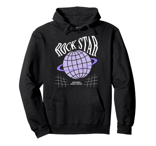 Rock Star Aesthetic Edgy Streetwear Hoodie - Streetwear Style Men Women - T-Shirt, Sweatshirt, Hoodie