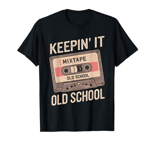 Old School Hip Hop 80S 90S Cassette T-Shirt - Aesthetic Graphic for Adults - T-Shirt, Sweatshirt, Hoodie