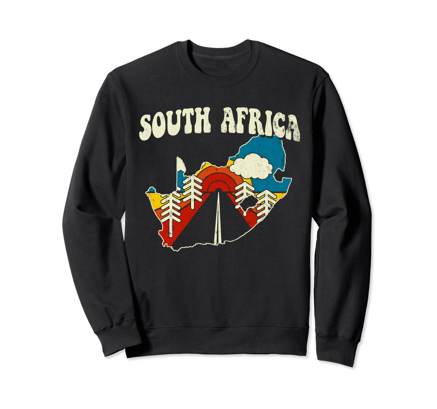 South Africa African Country Sweatshirt - Aesthetic Graphic Men Women - T-Shirt, Sweatshirt, Hoodie