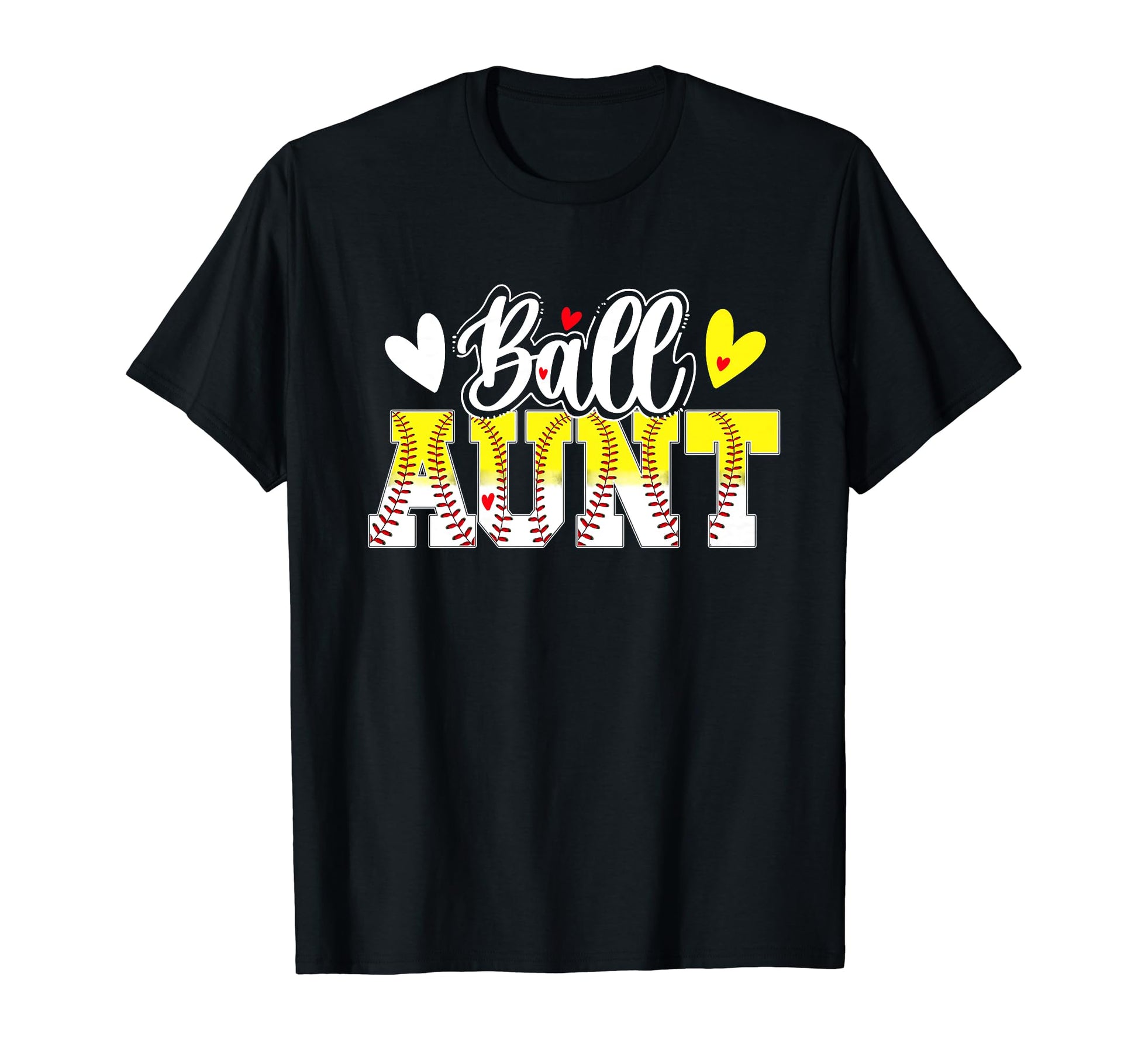 Ball Aunt Baseball Softball Aunt T-Shirt - Novelty Apparel for Adults - T-Shirt, Sweatshirt, Hoodie