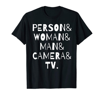 Person Camera Tv T-Shirt - Streetwear Style Men Women - T-Shirt, Sweatshirt, Hoodie