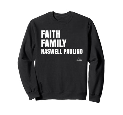 Faith Family Naswell Paulino Sweatshirt - Unique Graphic for Adults - T-Shirt, Sweatshirt, Hoodie