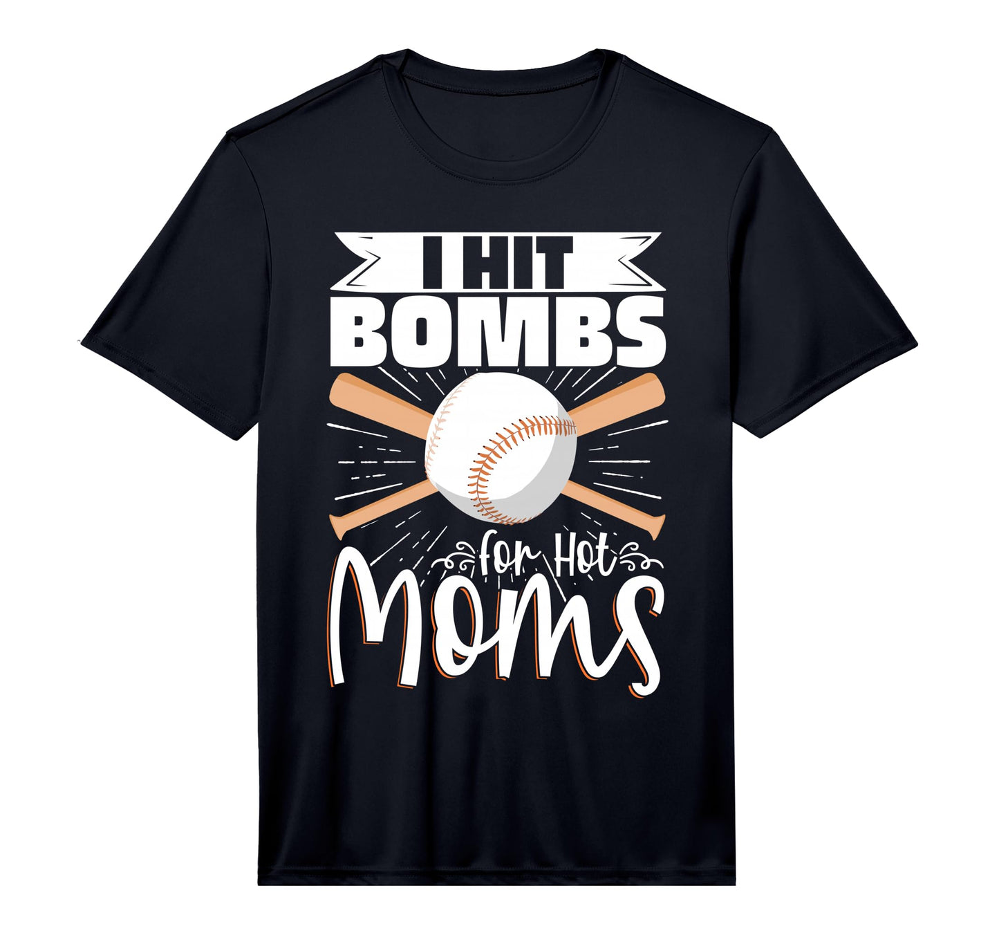 Mens I Hit Bombs Hot Moms Baseball T-Shirt - Streetwear Style Men Women - T-Shirt, Sweatshirt, Hoodie