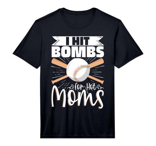 Mens I Hit Bombs Hot Moms Baseball T-Shirt - Streetwear Style Men Women - T-Shirt, Sweatshirt, Hoodie